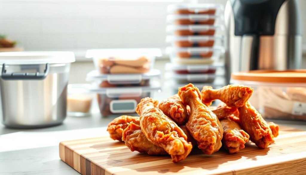 Crispy Chicken Storage and Reheating