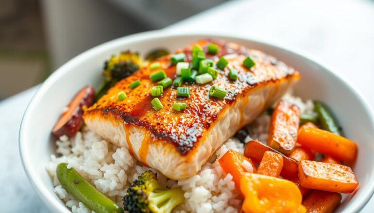 Salmon Rice Bowl