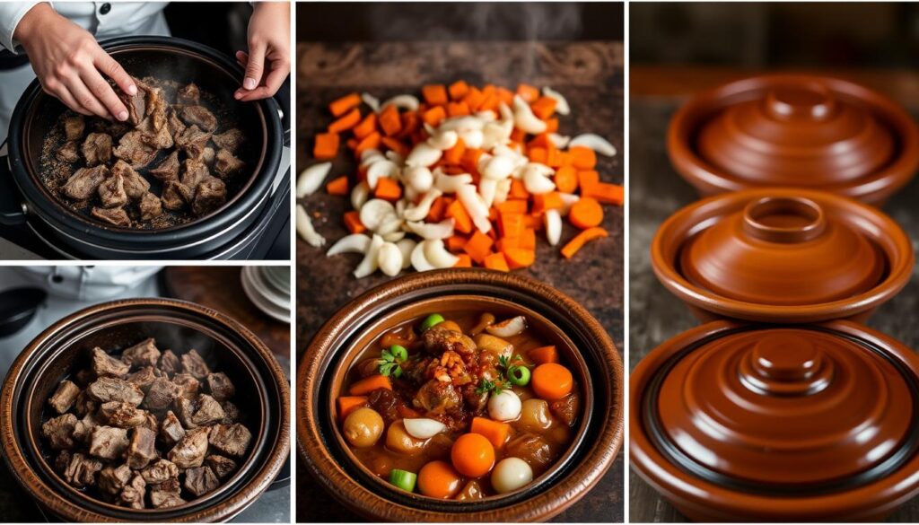 Moroccan Lamb Tagine Step-by-Step Cooking Process