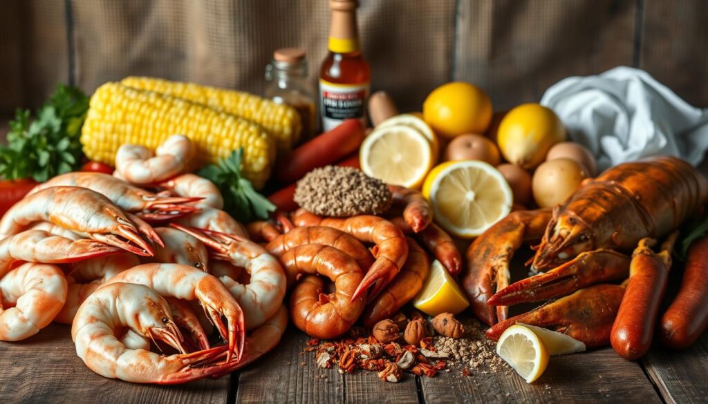 seafood boil ingredients