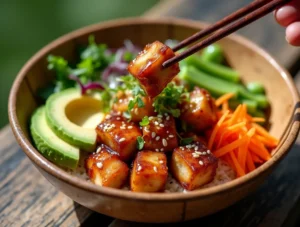 Chicken Poke Bowl Recipe