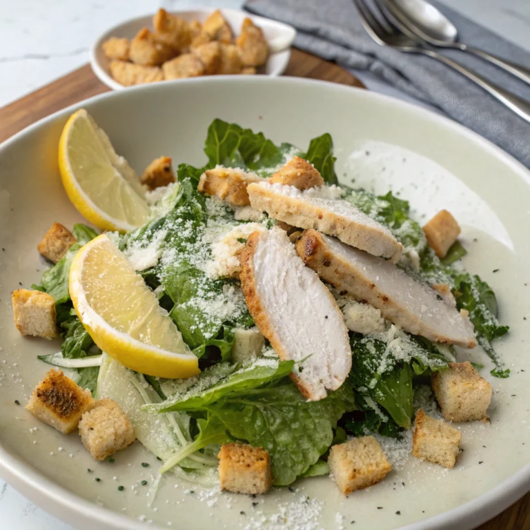 Chicken caesar salad